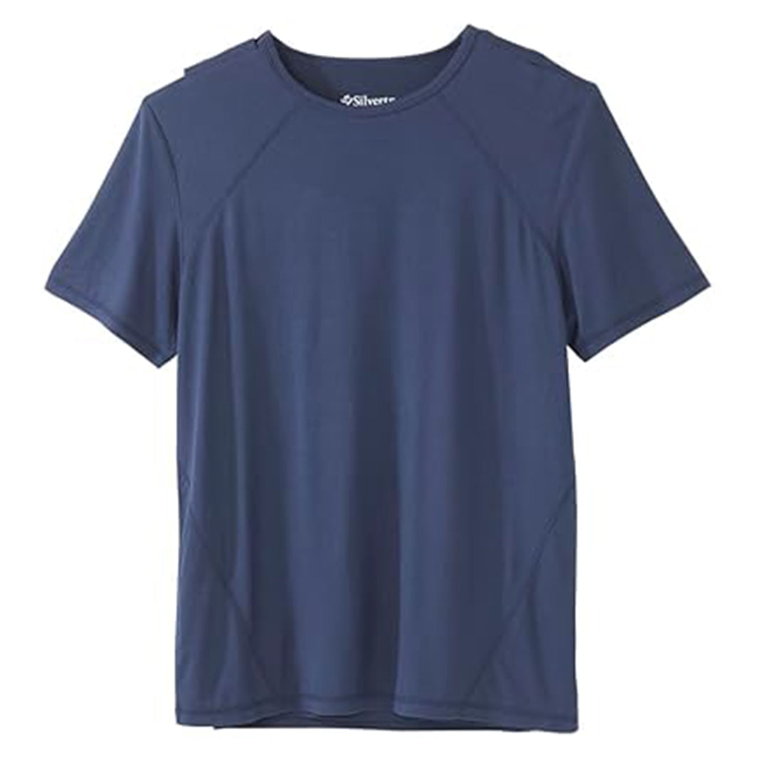 Silverts Men's Open Back Adaptive Active T-Shirt