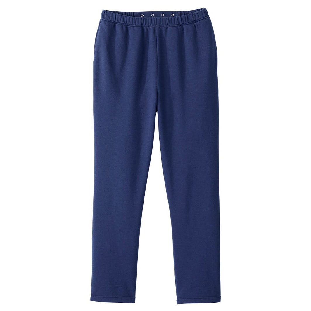 Silverts Men's Assisted Dressing Adaptive Open-Back Fleece Pants