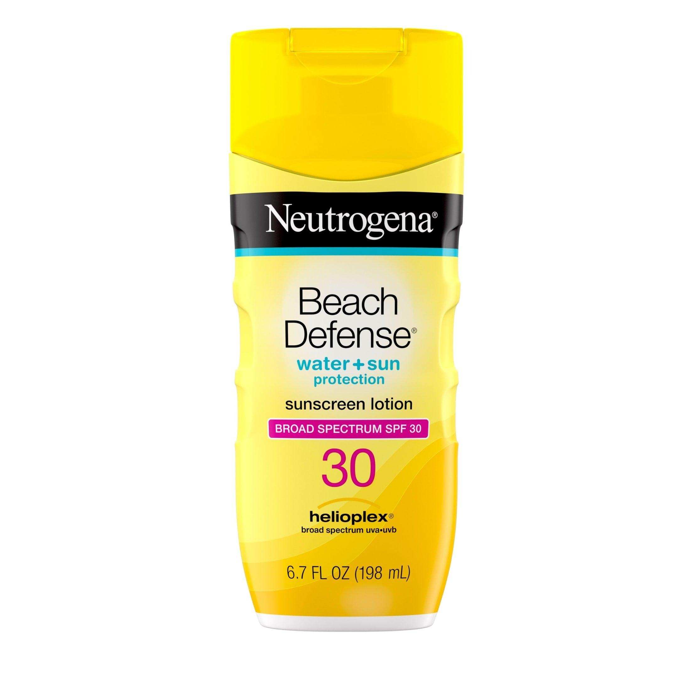 Neutrogena Beach Defense Water + Sun Protection Sunscreen Lotion SPF 30 - 6.7 fl oz - Shop Home Med