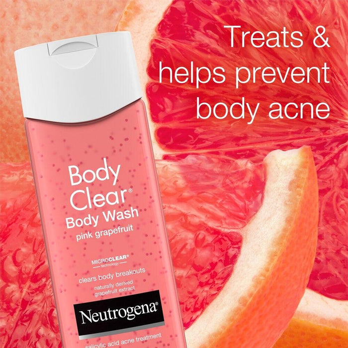 Neutrogena Body Clear Pink Grapefruit Body Wash - 8.5 oz. - Shop Home Med