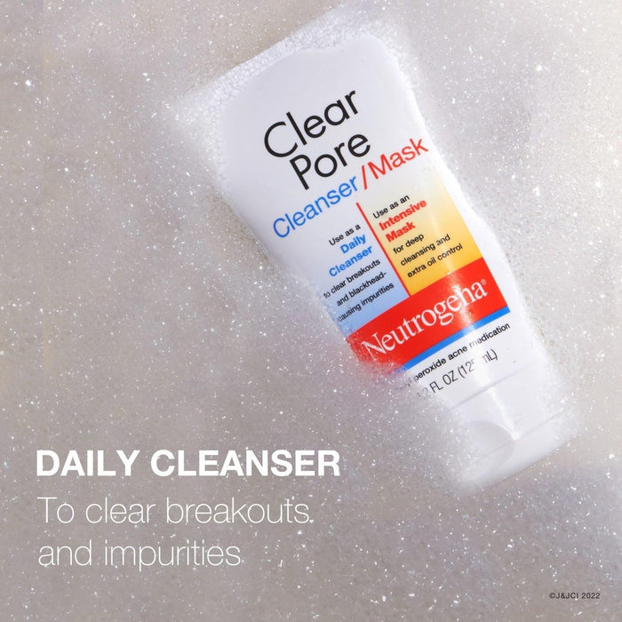 Neutrogena Clear Pore Cleanser/Mask - 4.2oz. - Shop Home Med