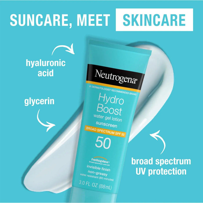 Neutrogena Hydro Boost Water Gel Lotion Sunscreen SPF 50 - Shop Home Med