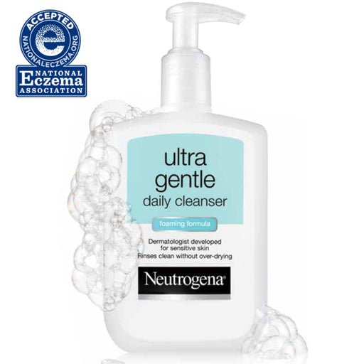 Neutrogena Ultra Gentle Daily Face Wash for Sensitive Skin Foaming Formula - 12oz - Shop Home Med