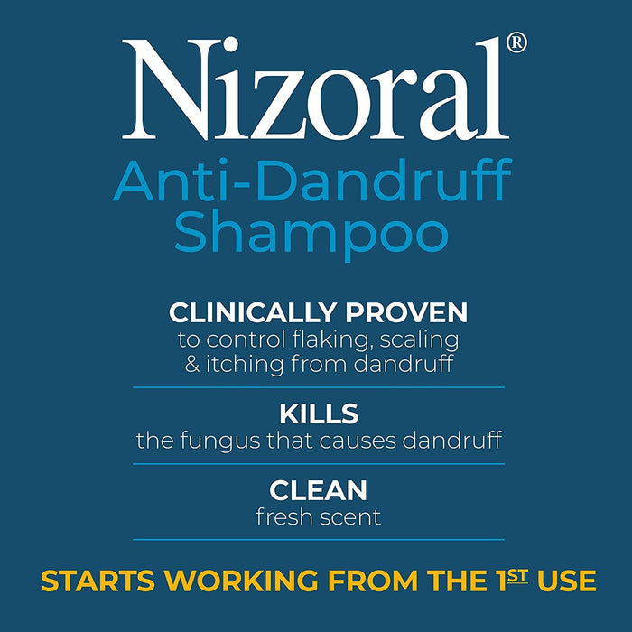 Nizoral Anti-Dandruff Shampoo with 1% Ketoconazole Fresh Scent - 7 Fl Oz - Shop Home Med