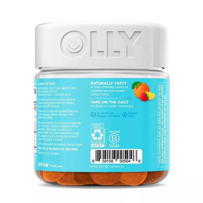 OLLY The Essential Prenatal Gummy Multivitamin, Sweet Citrus, 30 Day Supply - 60 ct. - Shop Home Med