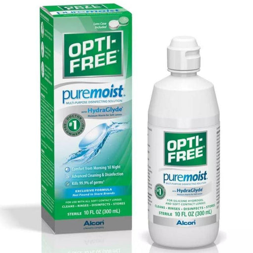 Opti-Free PureMoist Disinfecting Solution - 10 fl oz. - Shop Home Med