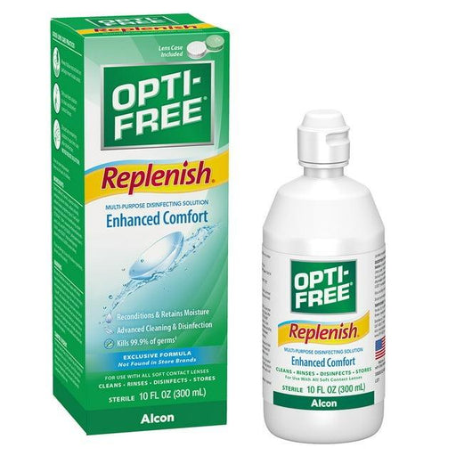 Opti-Free Replenish Multi-Purpose Disinfecting Solution for Contact Lens - Shop Home Med