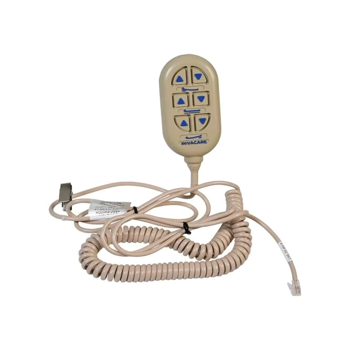 Control remoto Invacare Soft Touch de 6 botones para camas Invacare SC900/IH720