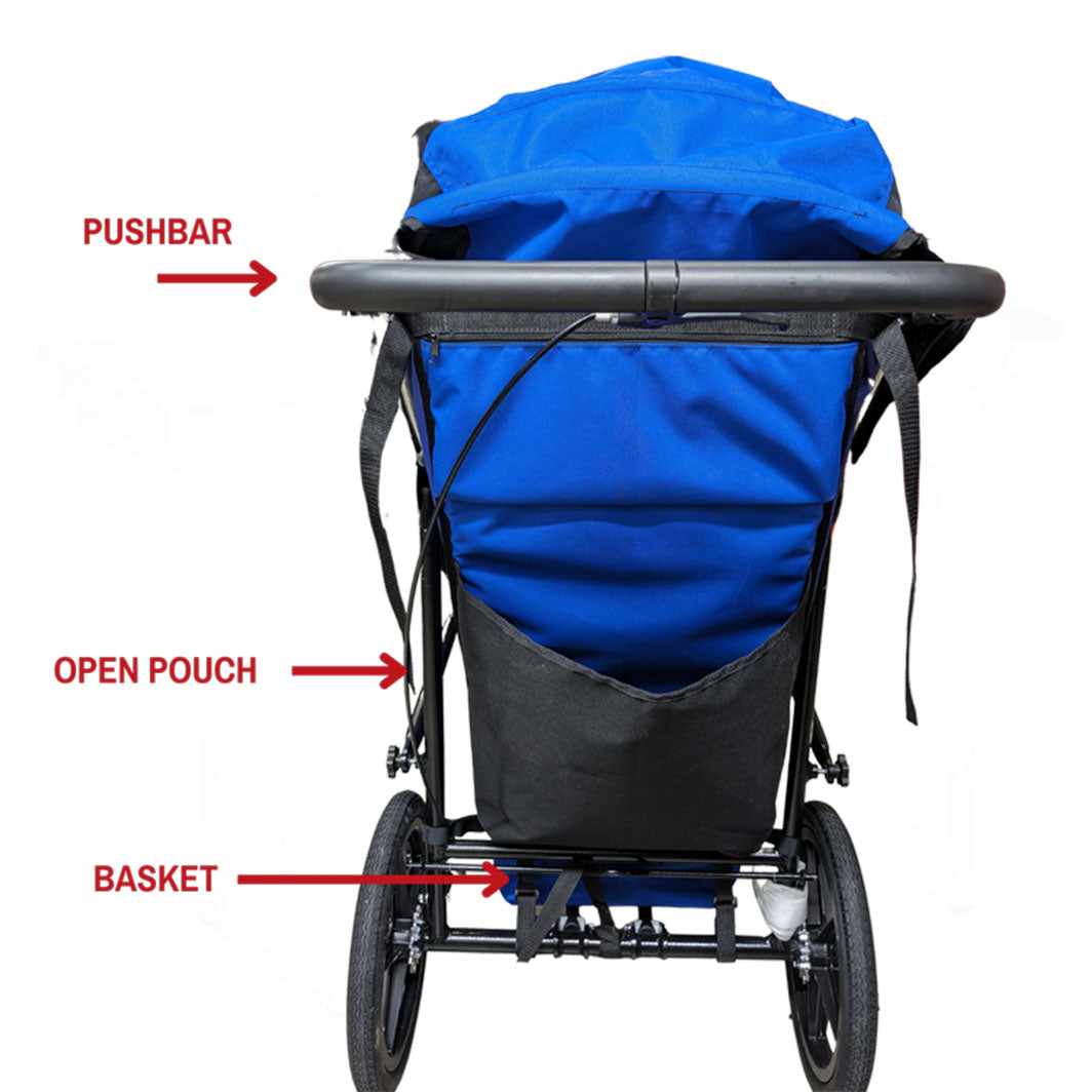 Silla de paseo Axiom Phoenix de Adaptive Star Pediatric Mobility