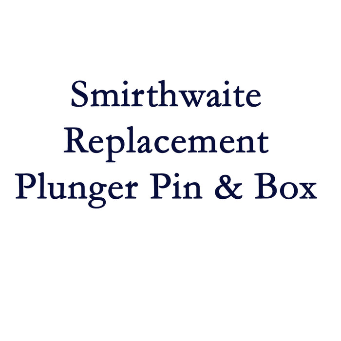 Pasador de émbolo y caja de repuesto Smirthwaite para silla Hardrock