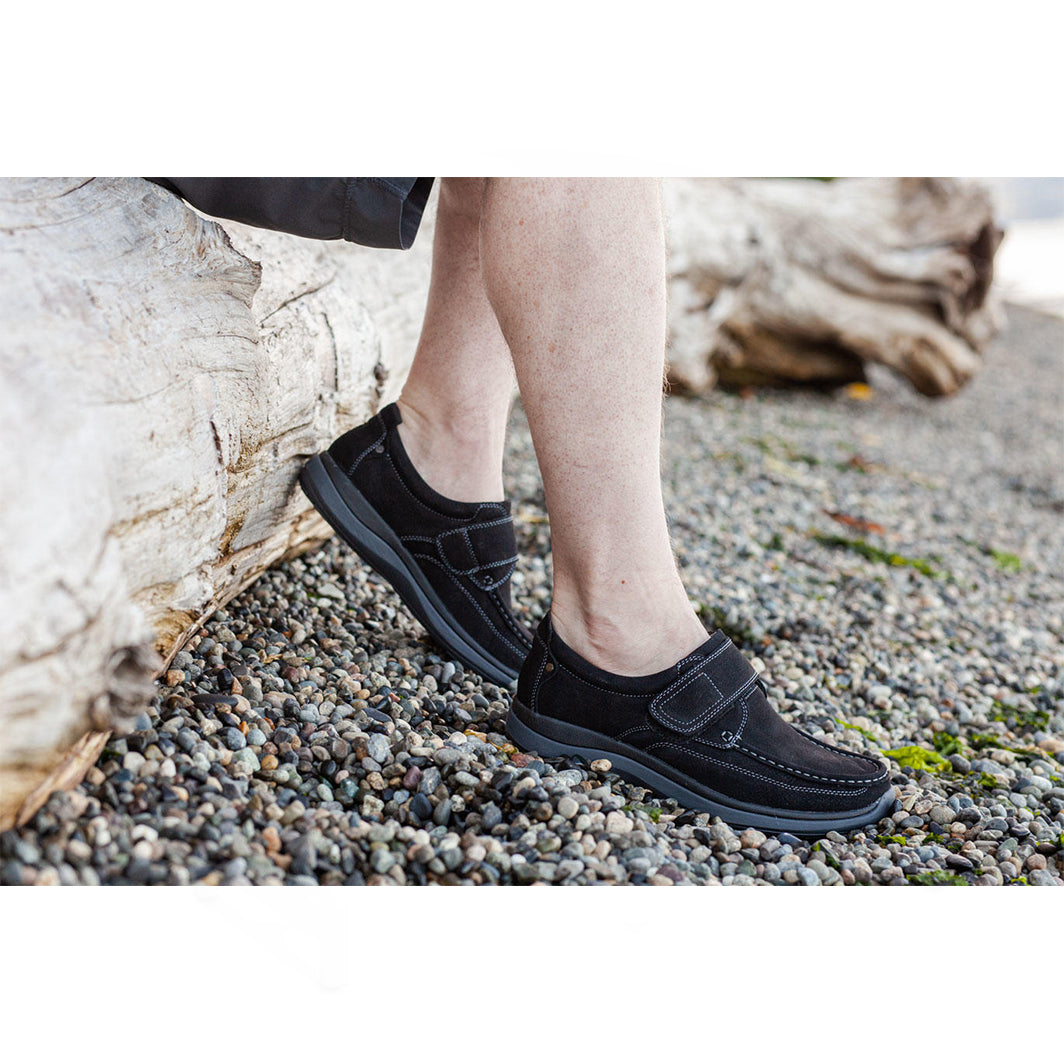 Mocasines casuales Porter de Propet Footwear para hombre, aptos para diabéticos y ortopédicos