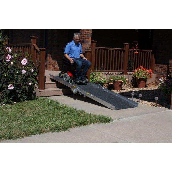 Prairie View Industries Wheel A Bout Utility 10' Ramp 9-3/4" Top Hook - Shop Home Med