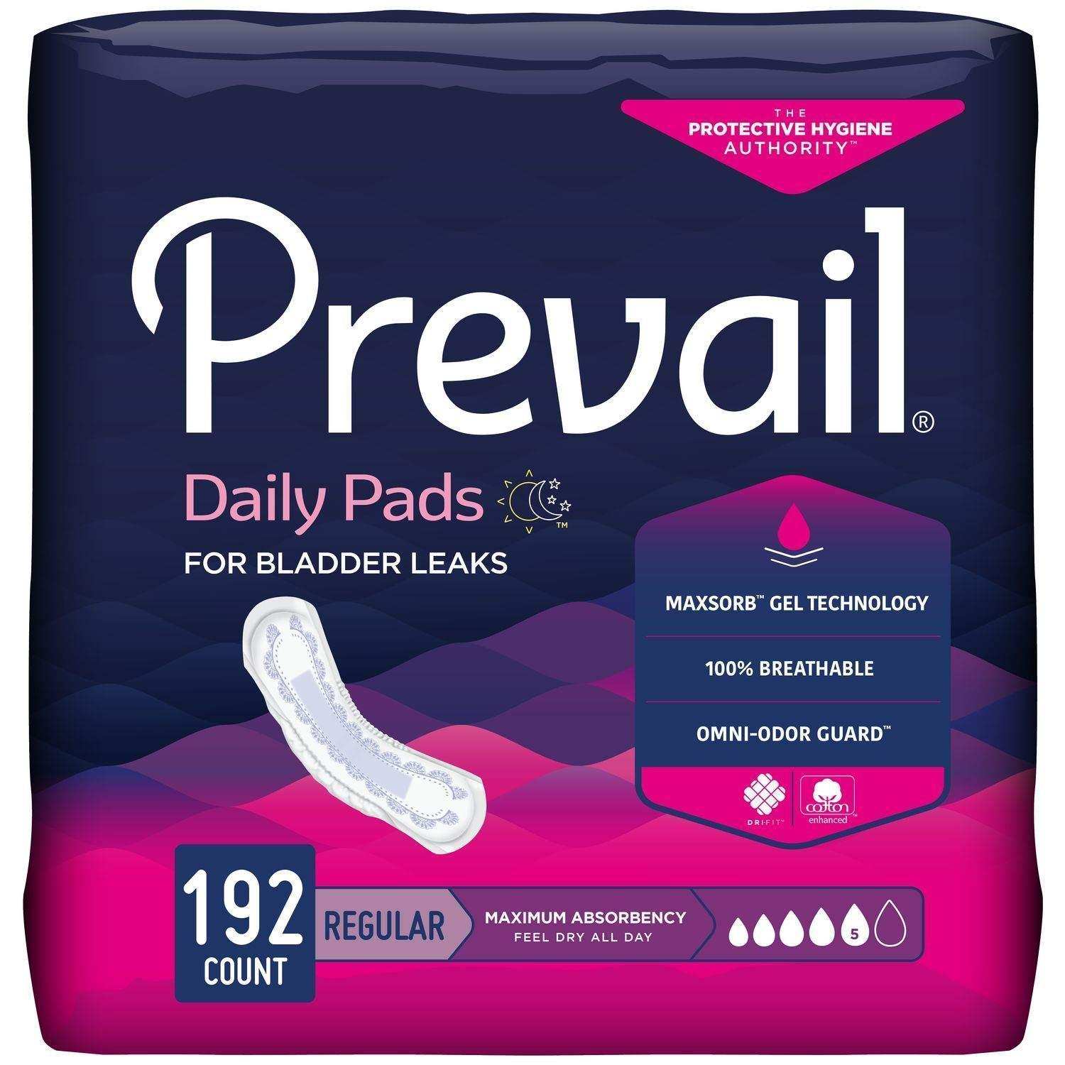 Prevail Bladder Control Pad – Maximum - Shop Home Med