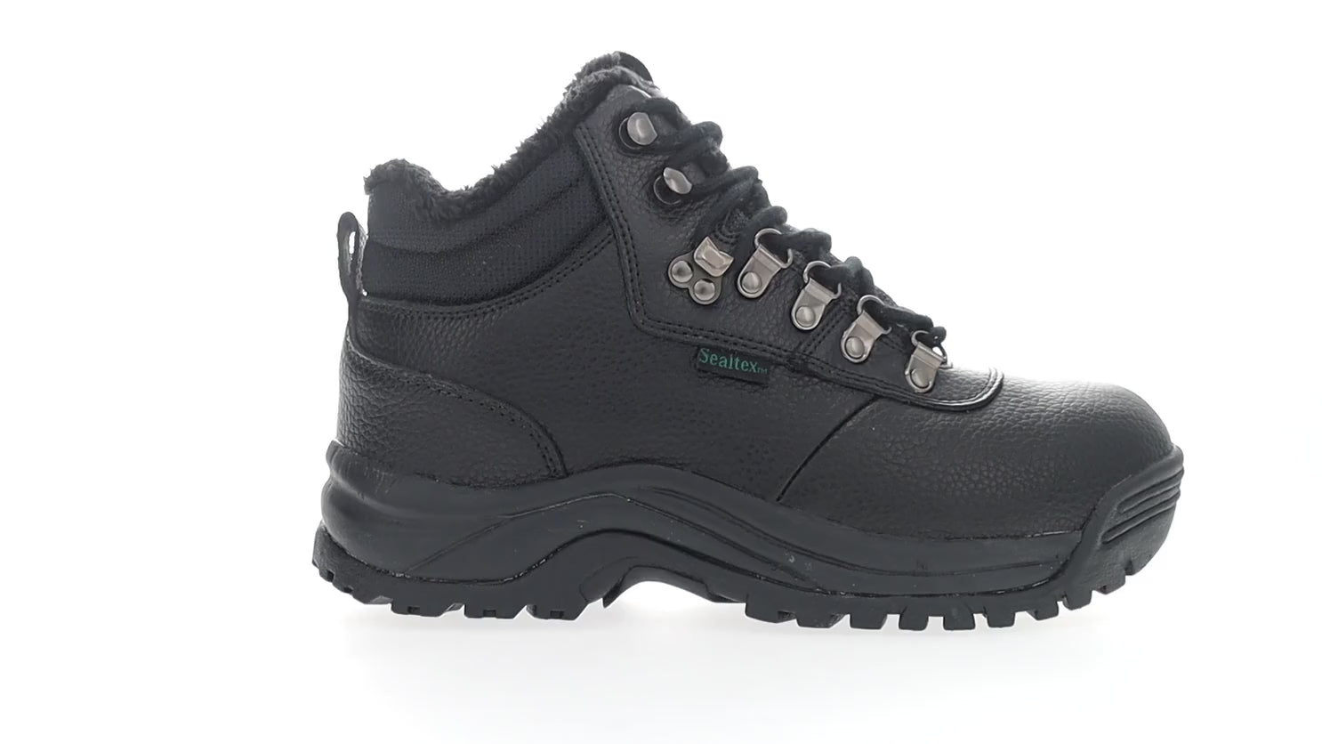 Cargar vídeo: Botas de senderismo Cliff Walker para hombre de Propet Footwear, aptas para diabéticos y ortopédicos