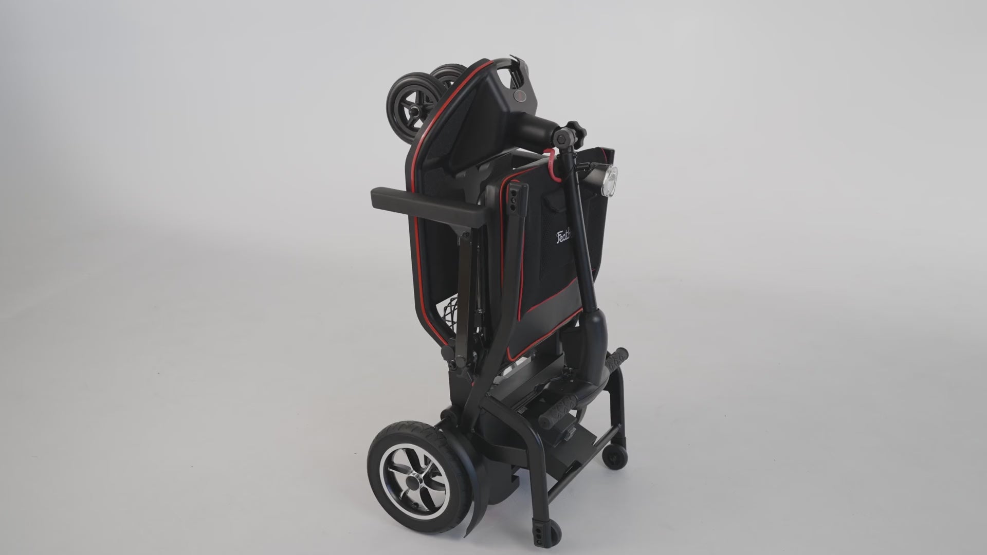 Load video: Feather Lightweight Electric Mobility Travel Scooter World's Most Lightweight ONLY 37 lbs.