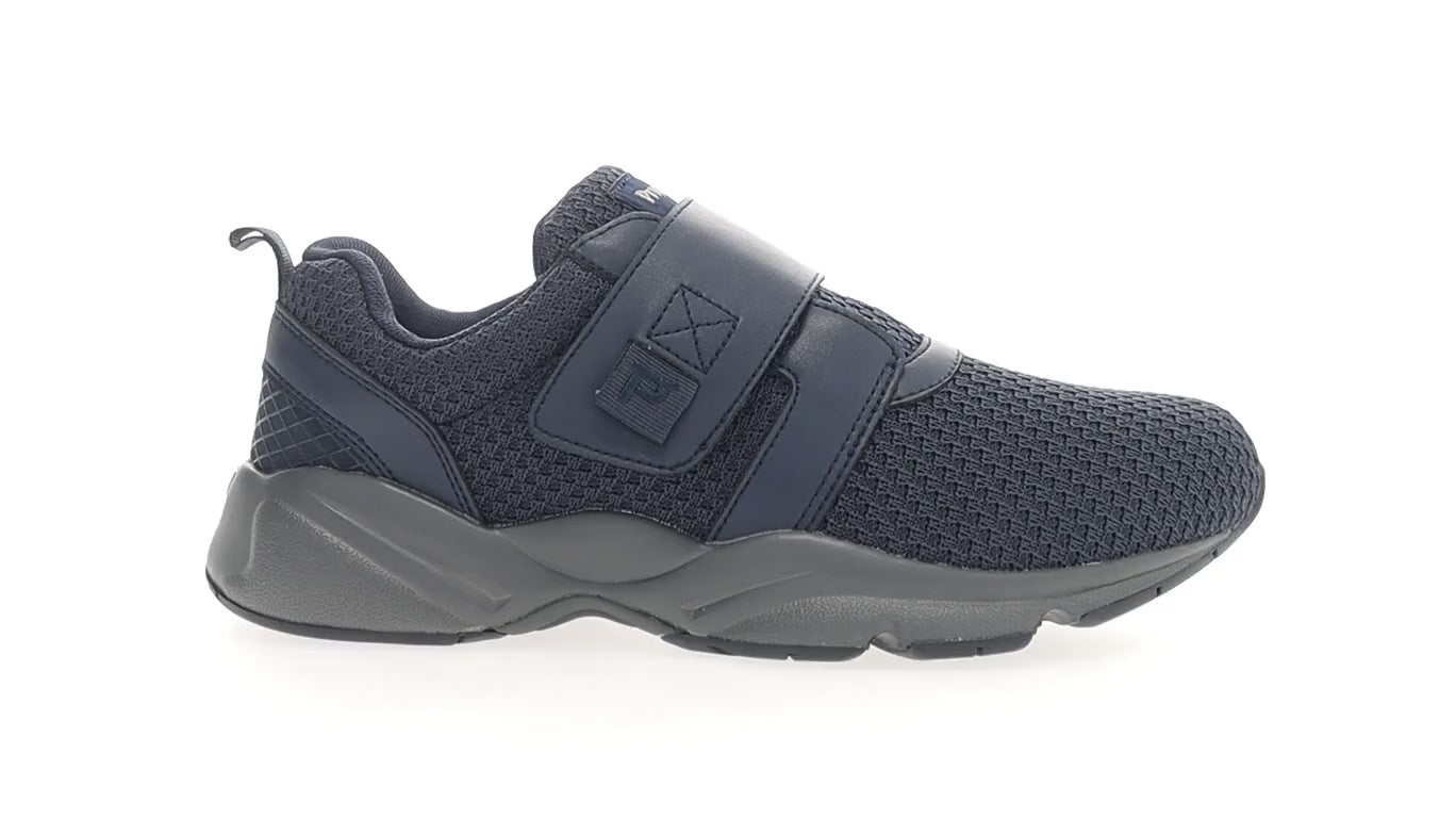 Cargar vídeo: Zapatillas deportivas Propet Stability X Strap para hombre, aptas para diabéticos y ortopédicos