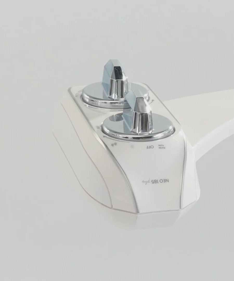 Load video: LUXE Bidet NEO 185 Plus Toilet Bidet