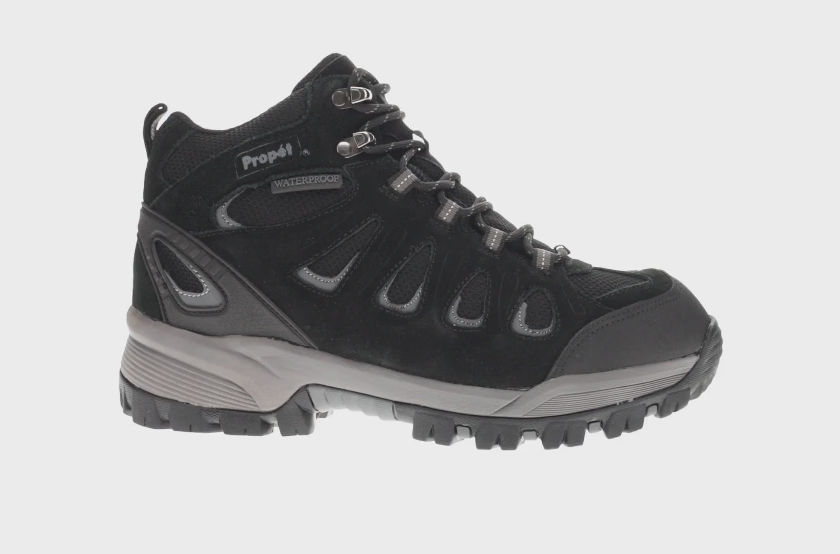 Cargar vídeo: Botas ortopédicas de senderismo Ridge Walker para hombre de Propet Footwear, aptas para diabéticos y ortopédicos