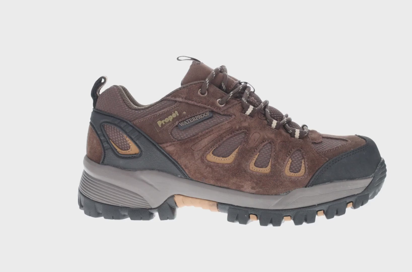 Cargar vídeo: Botas de senderismo bajas Ridge Walker de Propet Footwear para hombre, aptas para diabéticos y ortopédicos