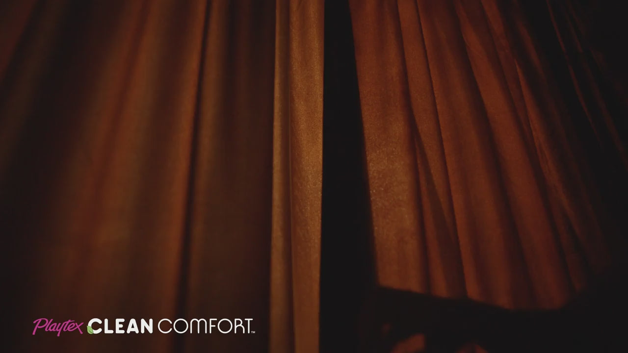 Cargar vídeo: Tampones de algodón orgánico Playtex Clean Comfort de absorción súper regular 