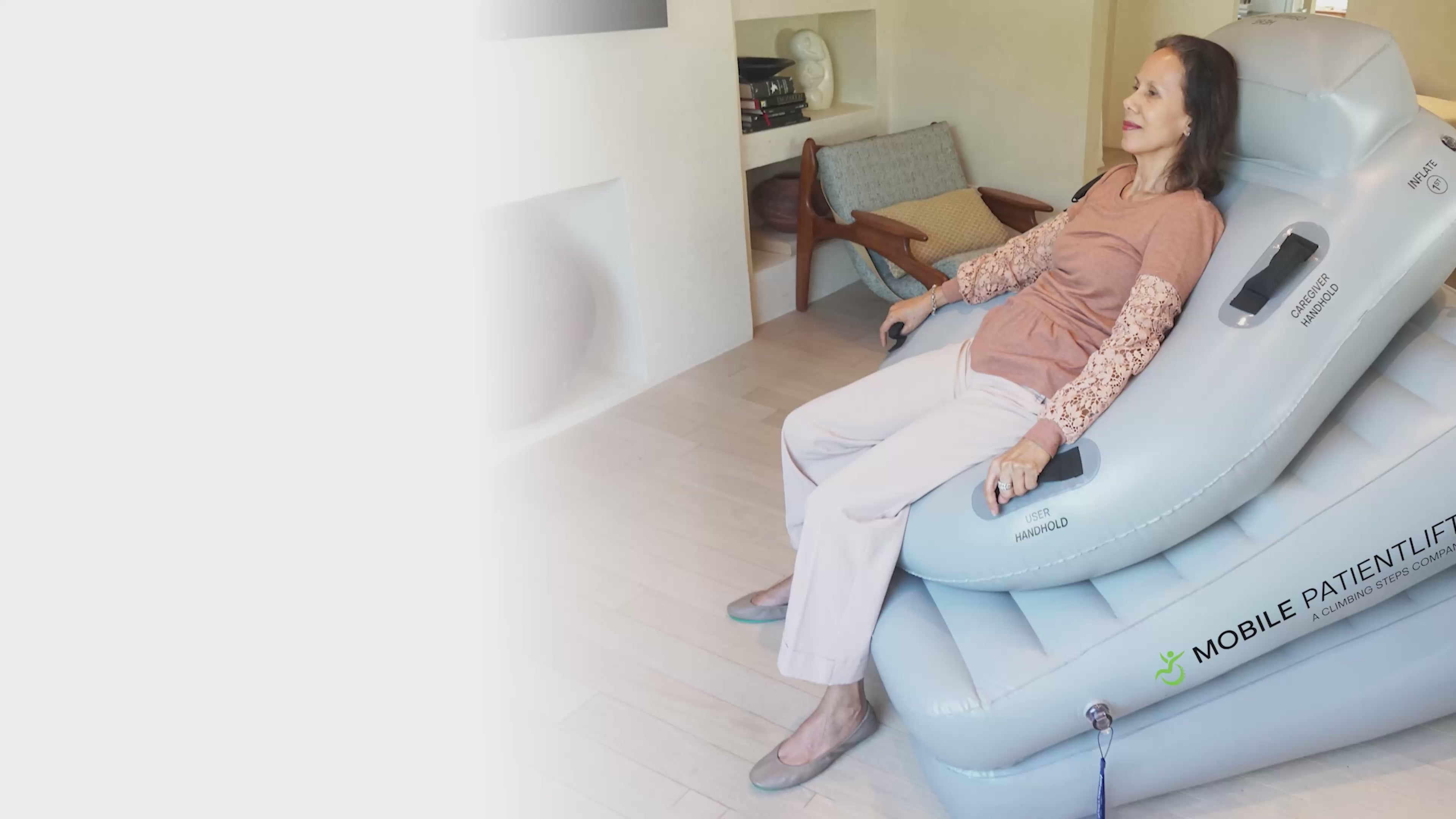 Load video: HelpUp Fall Recovery Patient Lift  Safe Portable Floor Lift Assist Device