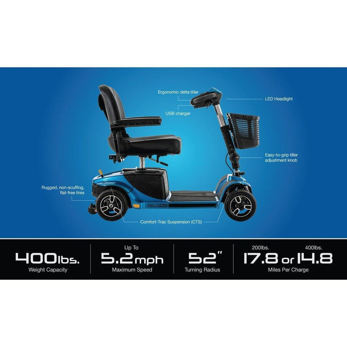 Pride Mobility Revo 2.0 4 Wheel Mobility Scooter - Shop Home Med