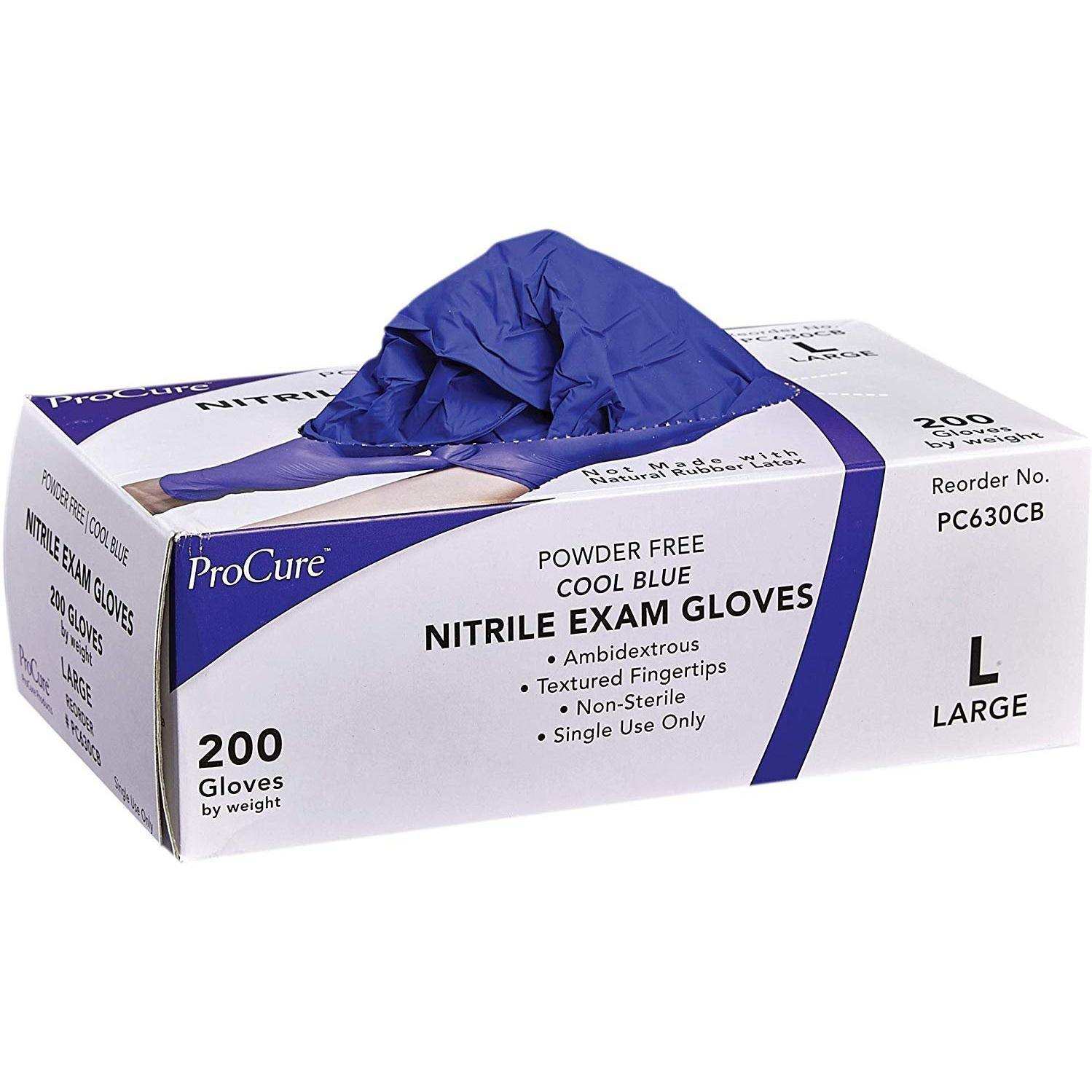 ProCure Nitrile Gloves (Powder Free) - Shop Home Med