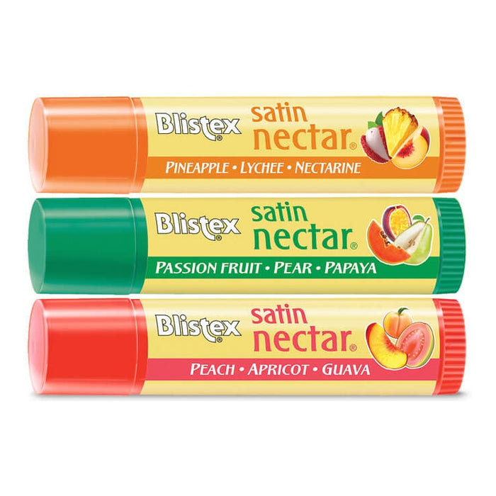 Blistex Lip Moisturizer Satin Nectar Variety Value Pack 3Pk