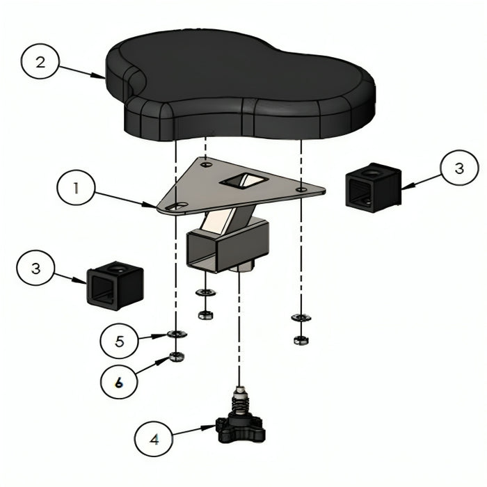Aqua Creek Prowave Bike Comfort Seat
