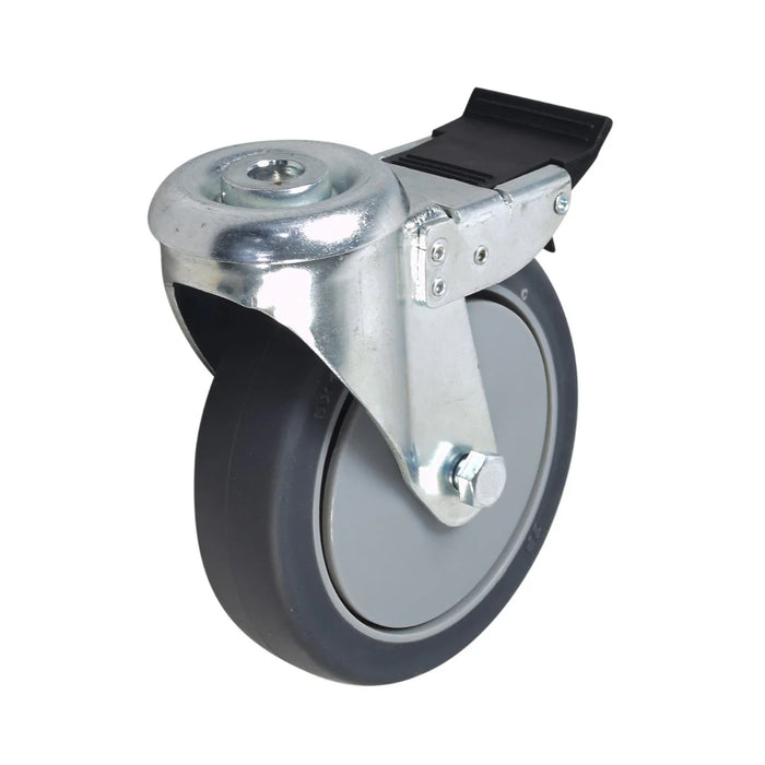 Invacare Swivel Caster Assembly with Brake - 5 Inch Rear