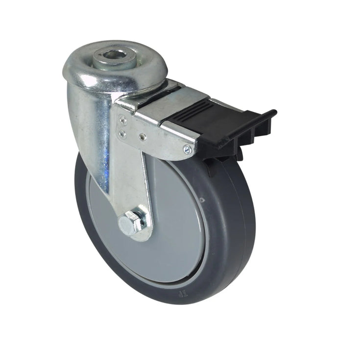 Invacare Swivel Caster Assembly with Brake - 5 Inch Rear