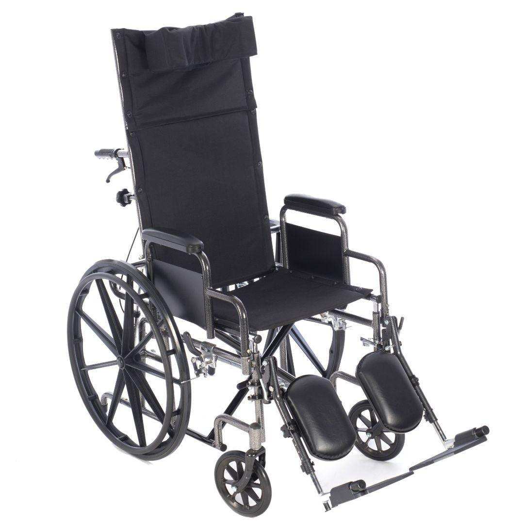 Reclining Wheelchair with Elevating Legrests