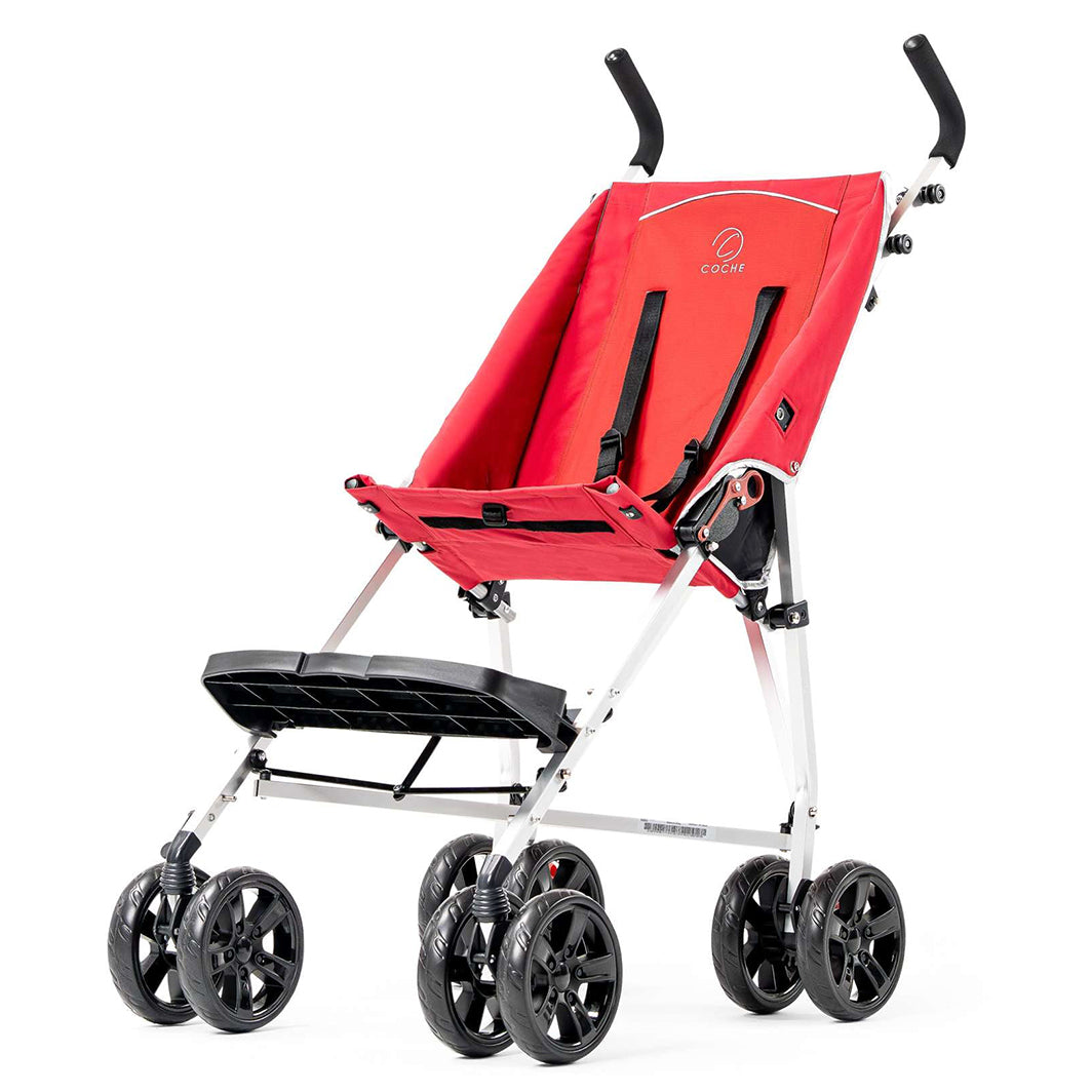 Coche XL Lightweight Special Needs Umbrella Stroller Red
