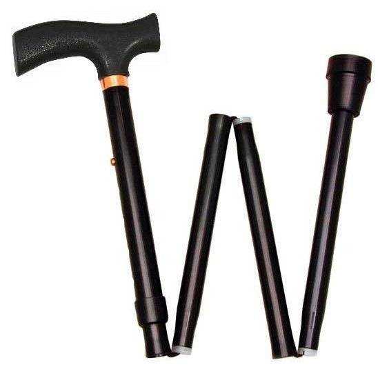 Drive Medical Heavy Duty Folding Cane Lightweight with T Handle - Shop Home Med