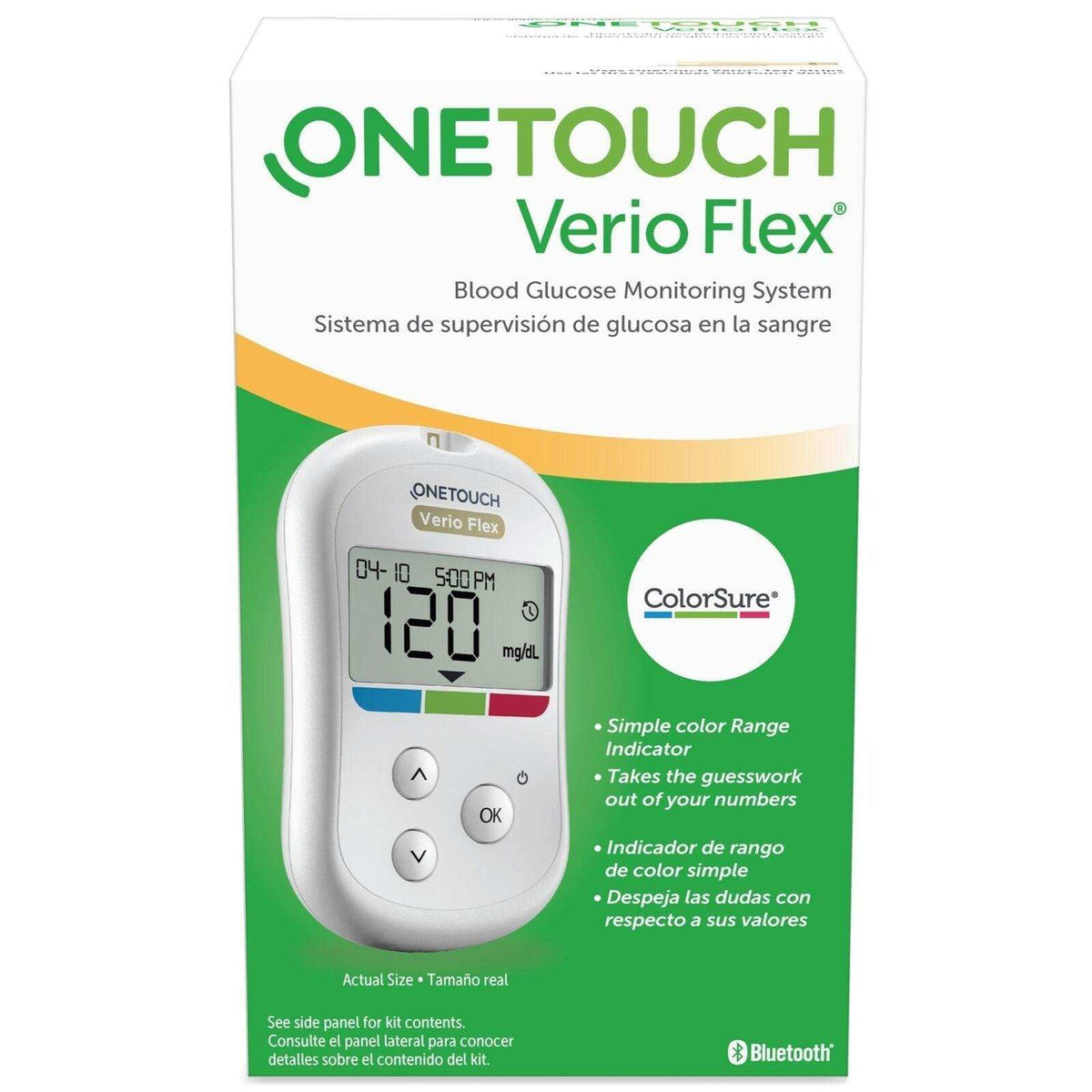 OneTouch Verio Flex Blood Glucose Monitoring System FSA/HSA Eligible