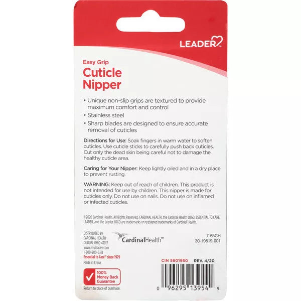 Leader Easy Grip Cuticle Nipper