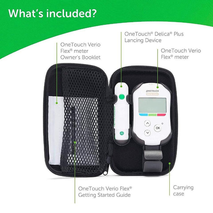 OneTouch Verio Flex Blood Glucose Monitoring System - Shop Home Med