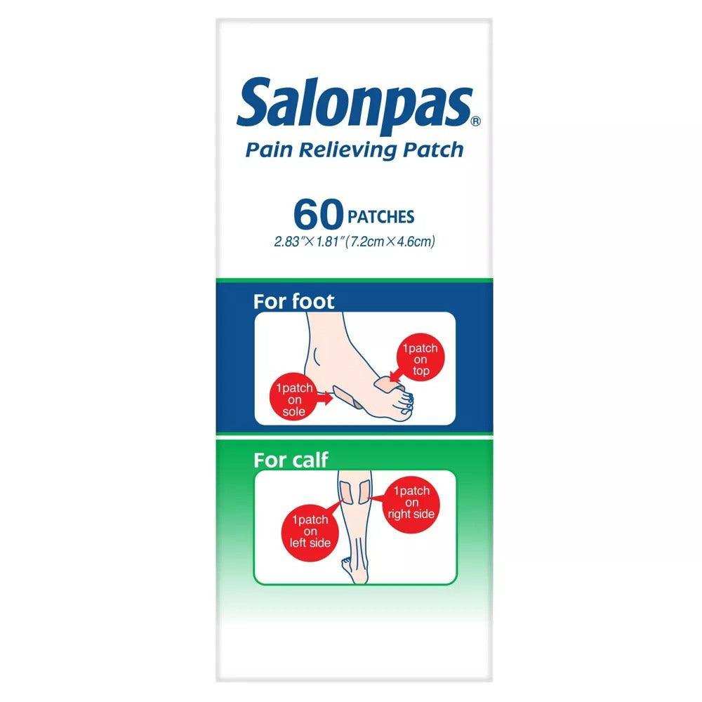 Salonpas Pain Relieving Patch - 60 ct. - Shop Home Med