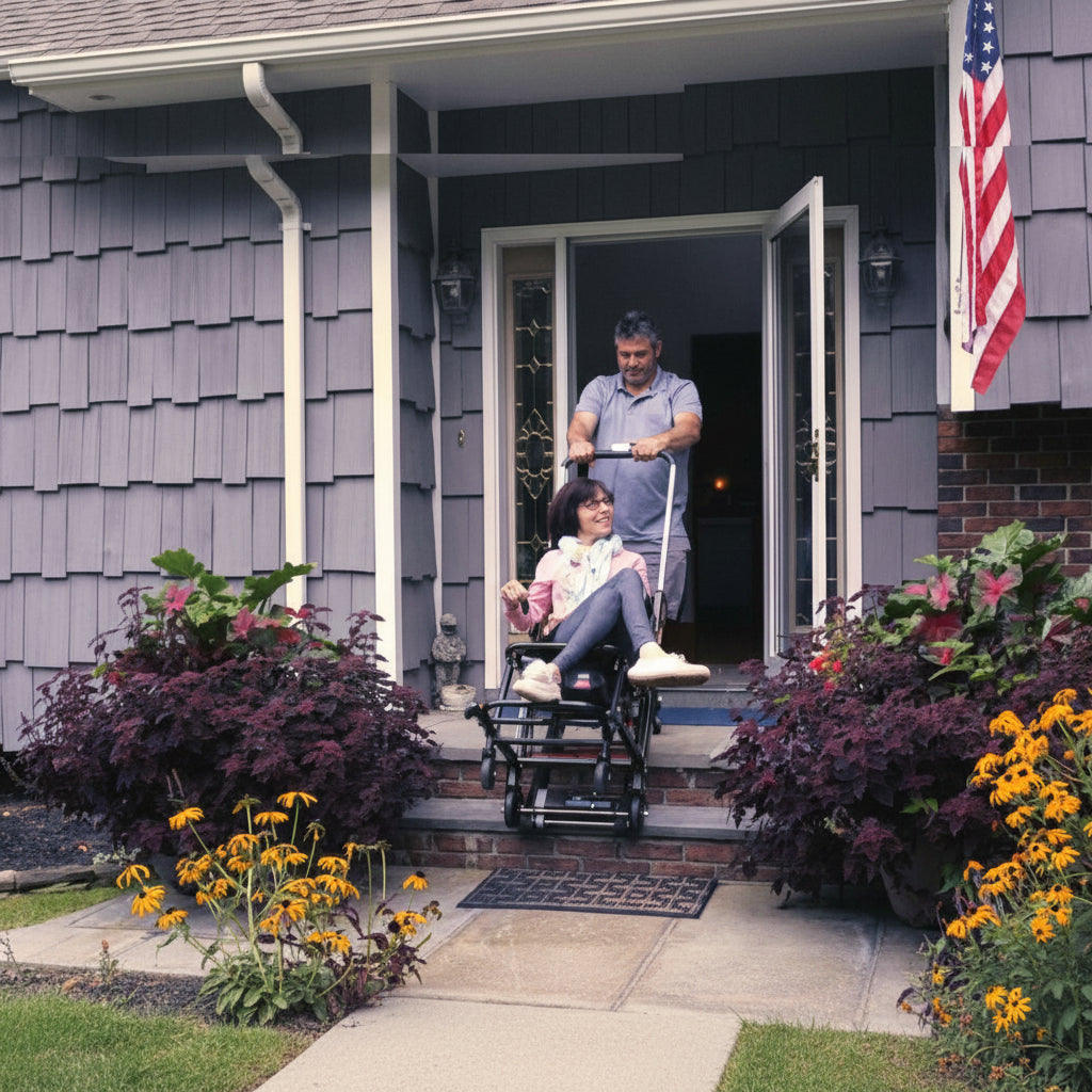 Genesis Flex Electric Stair Chair with Removeable Tracks