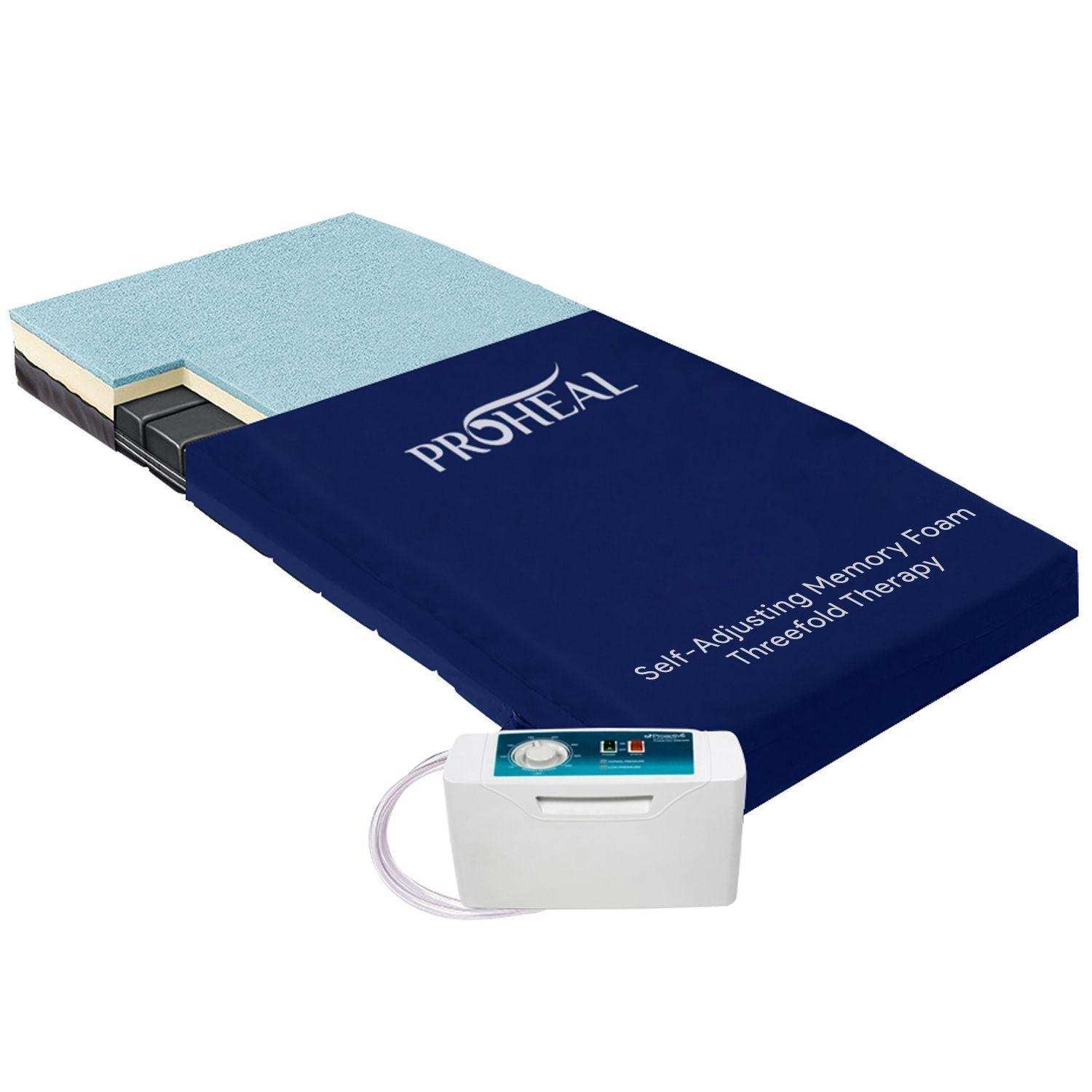 ProHeal Self Adjusting Mattress - Memory Foam with Alternating Pressure Pump - Shop Home Med