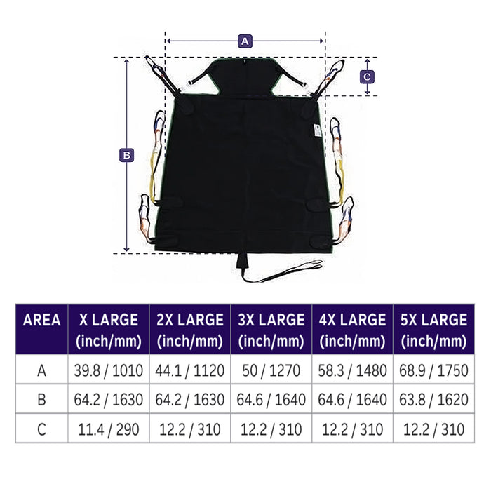 Joerns Hoyer Bariatric Hammock Patient Sling