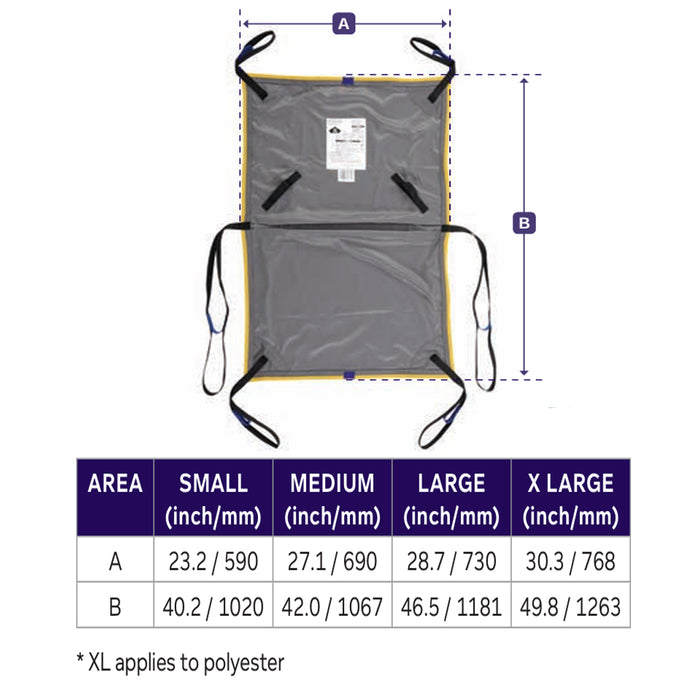 Joerns Hoyer Professional Long Seat Patient Sling