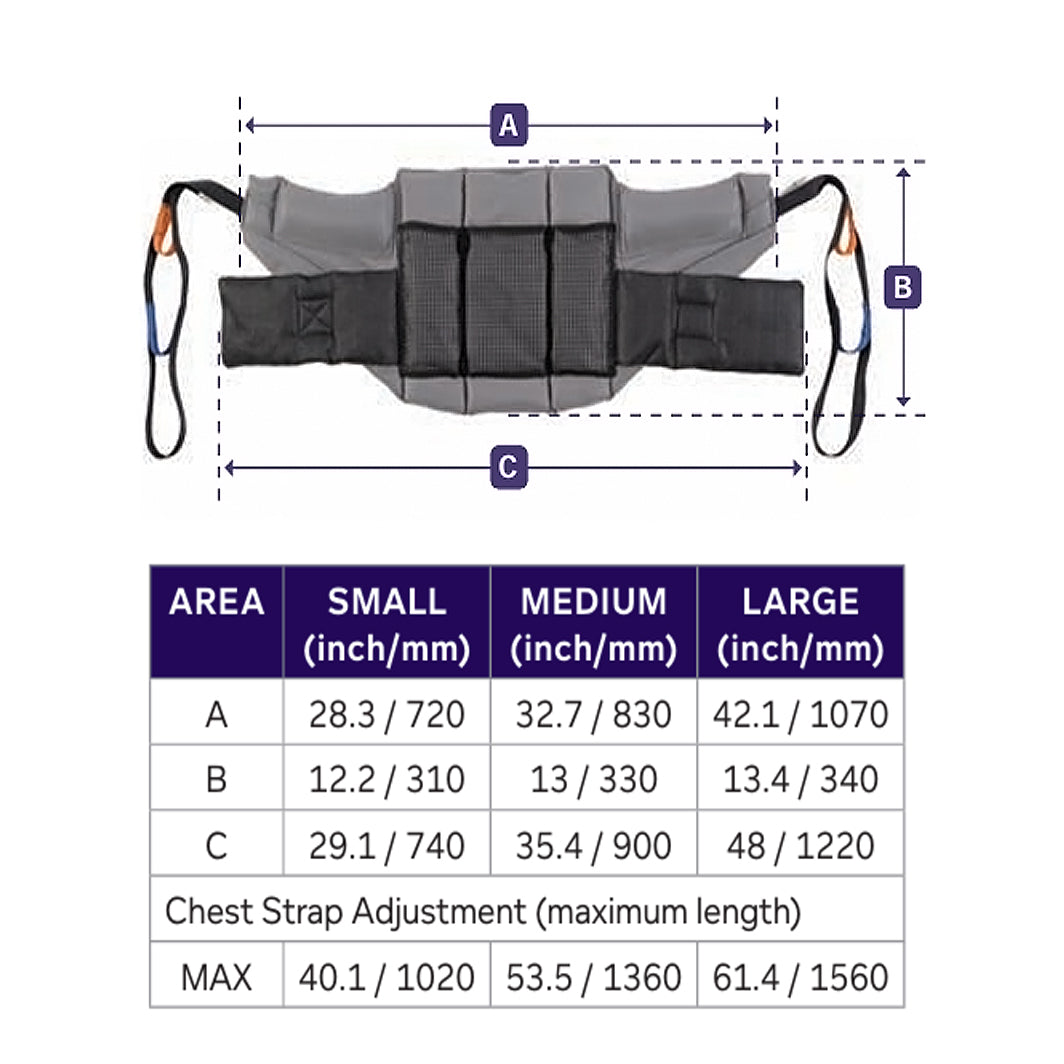 Joerns Hoyer Professional Deluxe Stand-Aid Sling