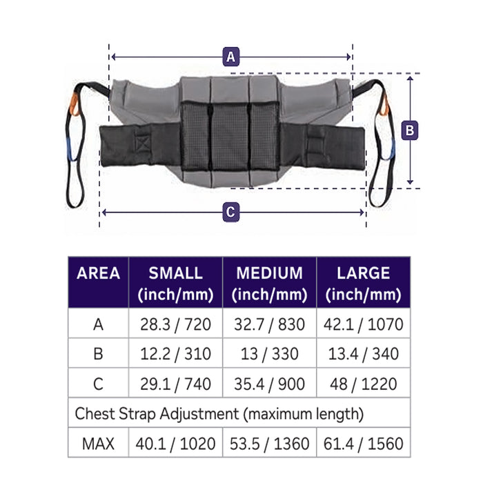 Joerns Hoyer Professional Deluxe Stand-Aid Sling