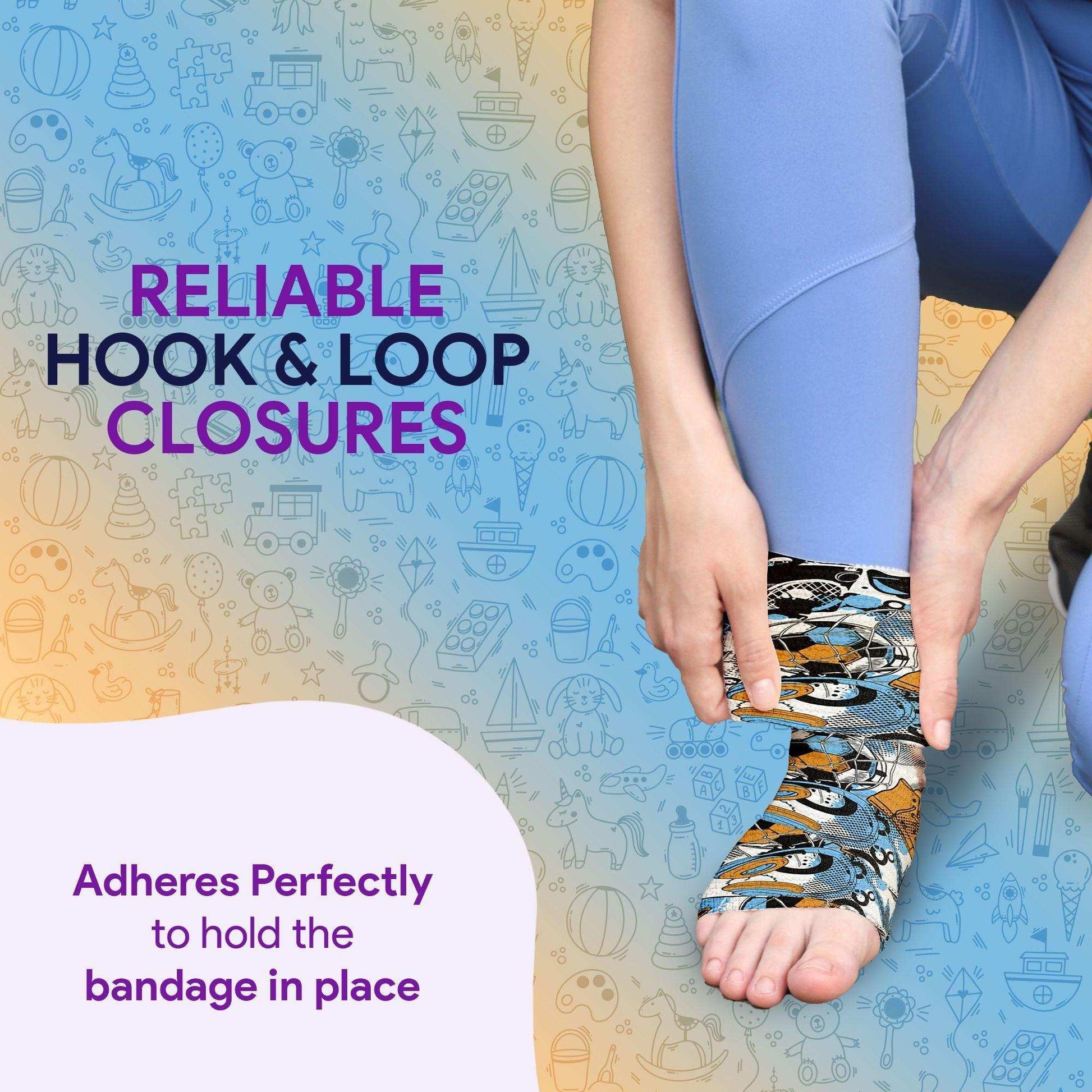 Skate Boards & Sports Compression Bandage Wrap For Wounds - 2 Pack - Shop Home Med