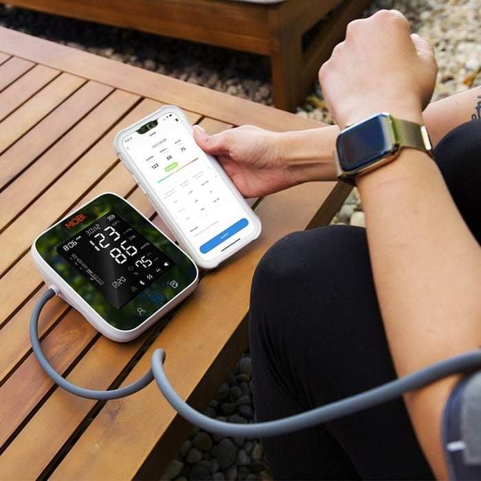 Tensiómetro de brazo con Bluetooth y brazalete ajustable Mobi Smart