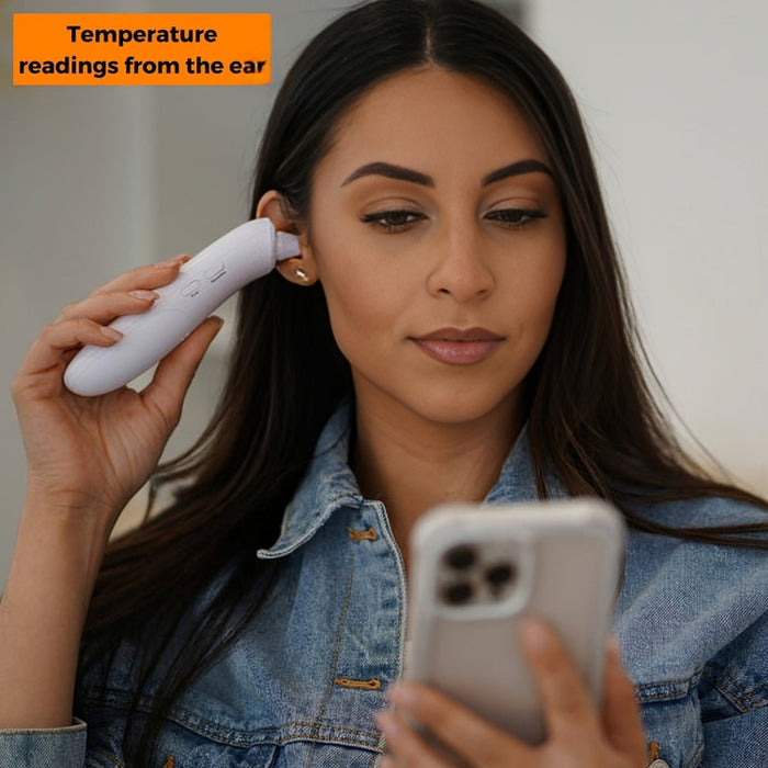 Mobi Smart DualScan Ear and Forehead Bluetooth Thermometer