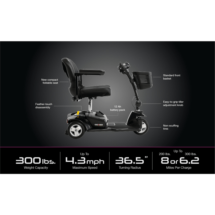 Pride Mobility Go Go Ultra X 4-Wheel Scooter