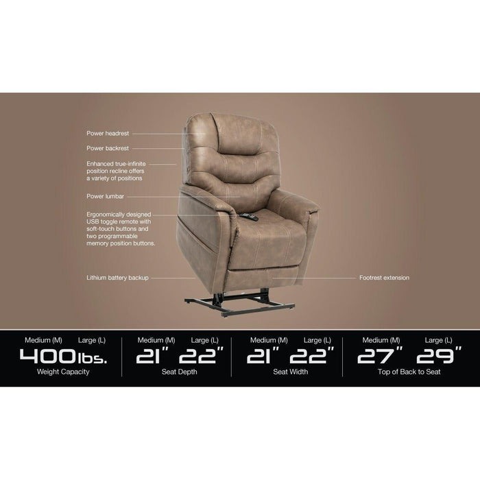 Pride Mobility VivaLift Elegance 2 Power Lift Recliner