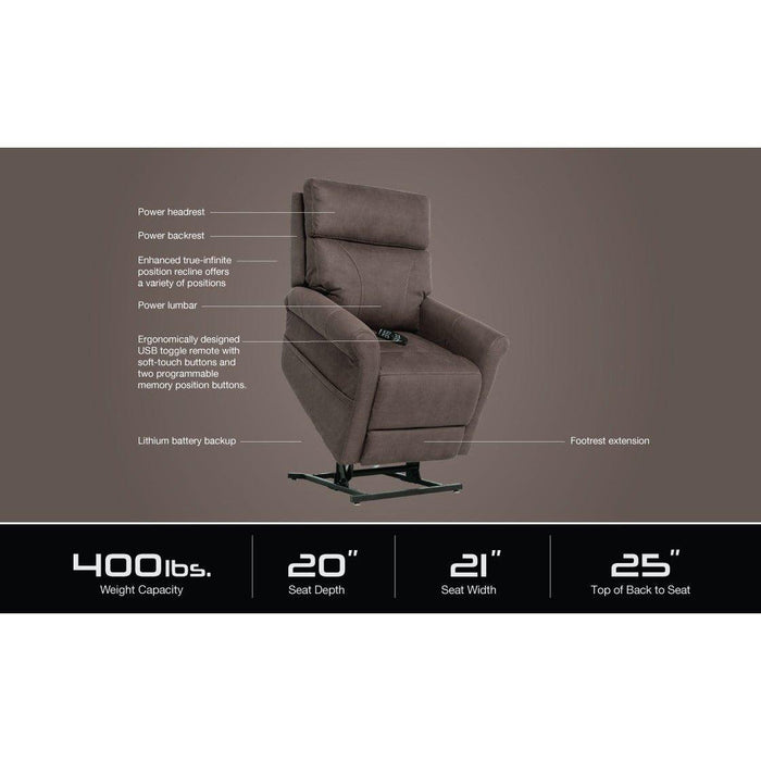 Pride Mobility VivaLift Urbana 2 Lift Recliner 4-Motor